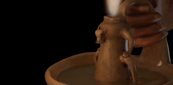 叉腰、扎马步：看看我国1600多年前的“手电筒”