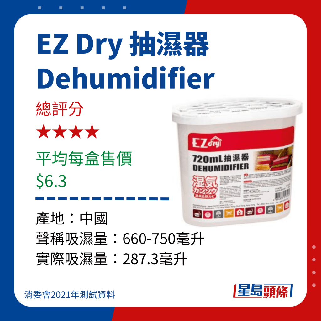 EZ Dry 抽湿器Dehumidifier