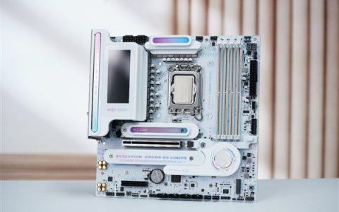 颜值与性能都达到了一线水准！铭瑄iCraft B860M CROSS PRO评测