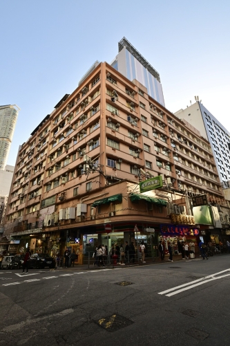 尖沙咀的香槟大厦 尖沙咀的香槟大厦
