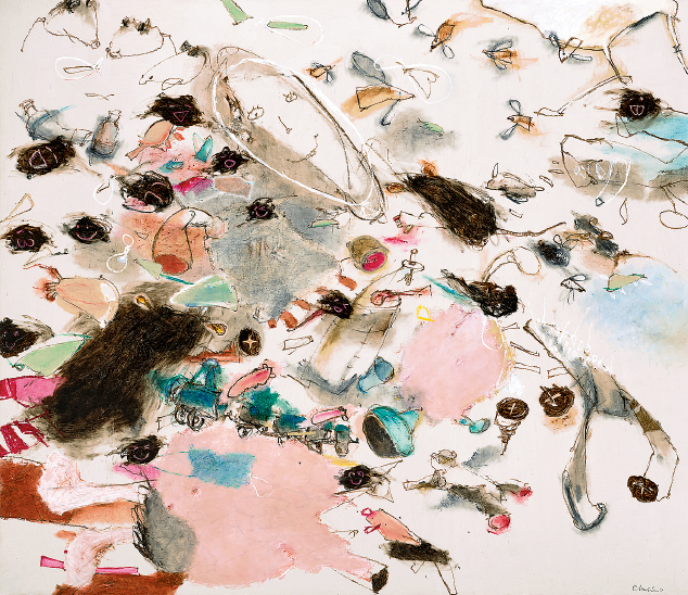 《飞翔中的气球》 