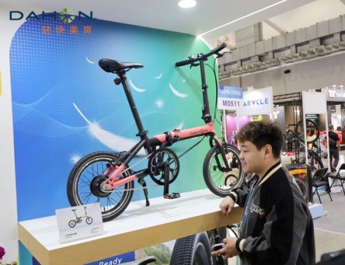 DAHON大行亮相台北国际自行车展，"快车道"技术闪耀全球 