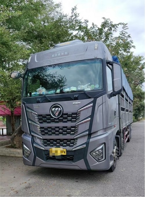 節油挑戰賽|百公裏油耗23.8L！歐曼星輝8x4載貨車：宋師傅綠通運輸的緻富密碼