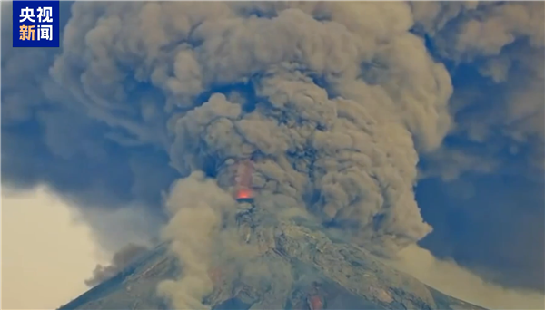 曾致超200人死亡的危地马拉火山再喷发:灰柱高达7000米