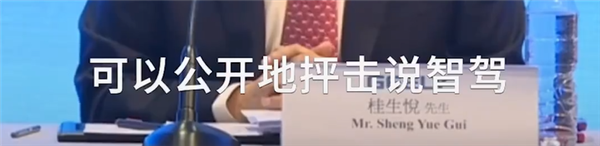 吉利桂生悦：有车企先说智驾是骗局 现在东拼西凑又称引领