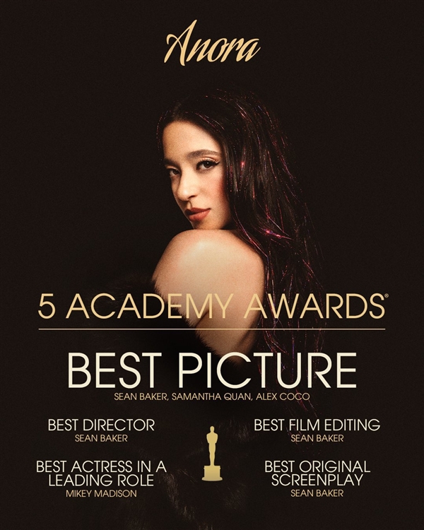 《阿诺拉》导演一人独获四项奥奖