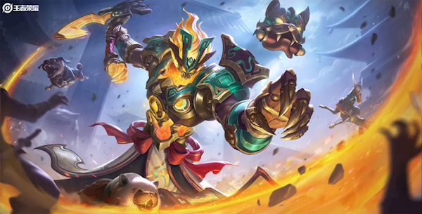 《王者荣耀》又免费送皮肤了：钟馗有了哪吒般火焰发型