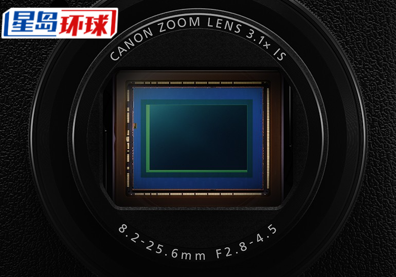 1.4吋2,230万像素CMOS面积是传统1吋感光元件的2倍。