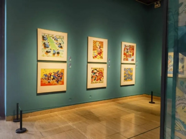 如东书画作品晋京展亮相中国美术馆