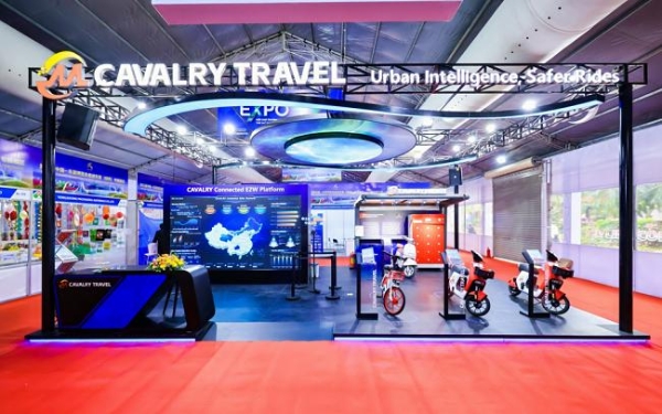  人民出行硬科技走出国门，自研“智能两轮车+换电网络”协同解决方案，亮相越南展