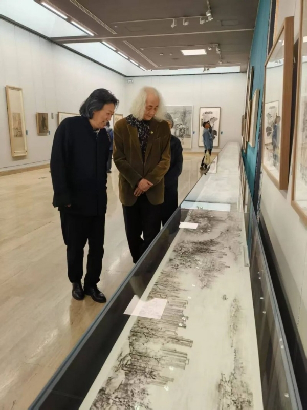 如东书画作品晋京展亮相中国美术馆