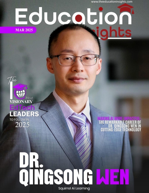 松鼠Ai文青松博士荣获《Education Insights》2025年十大最具远见EdTech领袖称号