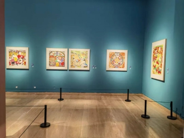 如东书画作品晋京展亮相中国美术馆