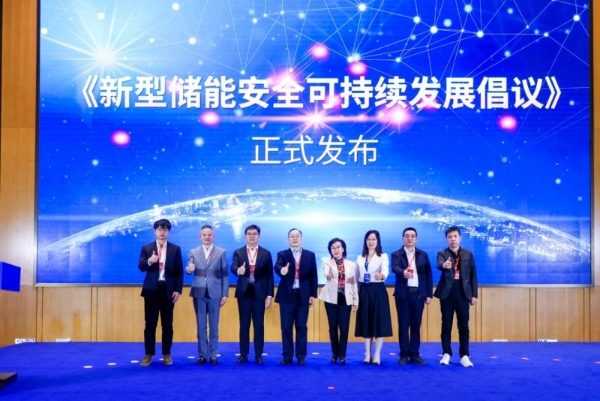 海辰储能庞文杰出席中促会储能分会成立大会并作行业行动倡议发布