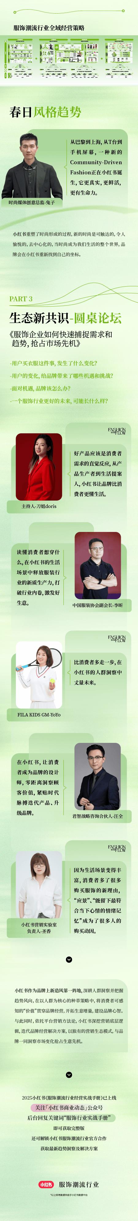 一图读懂 | 小红书2025服饰潮流行业高层私享会