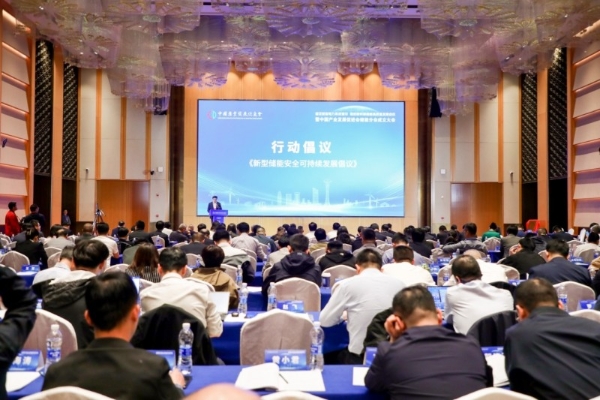 海辰储能庞文杰出席中促会储能分会成立大会并作行业行动倡议发布