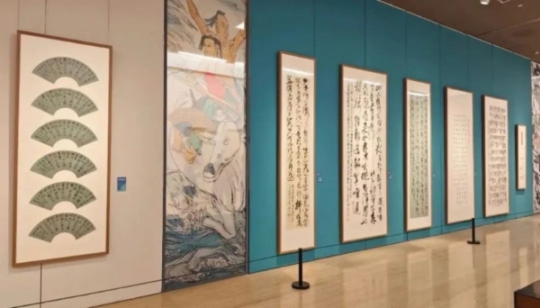 如东书画作品晋京展亮相中国美术馆