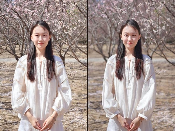  佳能EOS R50春日桃花人像实拍体验