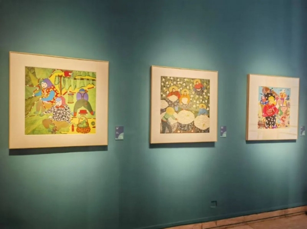 如东书画作品晋京展亮相中国美术馆