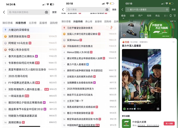  从赛场到社交场：在抖音，喜力如何用一场F1营销「飙」出品牌新高度