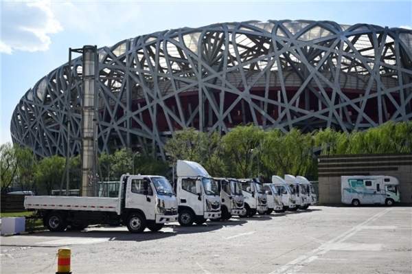 轻小卡齐亮相，福田奥铃智蓝新能源带来"王炸"组合 