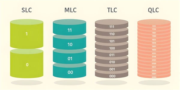 小白看花眼：固态硬盘SLC/MLC/TLC/QLC怎么选