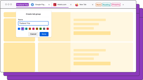 4500用户请愿成功！火狐Firefox浏览器呼声最高标签组功能上线