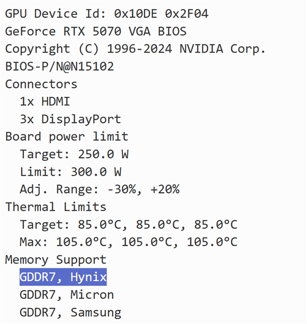 小心!RTX 50系列的GDDR7显存要“抽奖”了