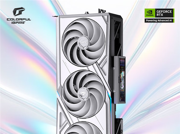 七彩虹iGame RTX 5080 Vulcan W显卡首发12999元：纯白三扇设计