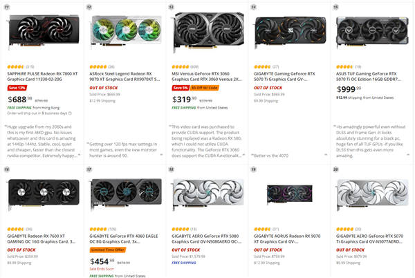 RTX 50贵得要命!RTX 4060被推上销冠