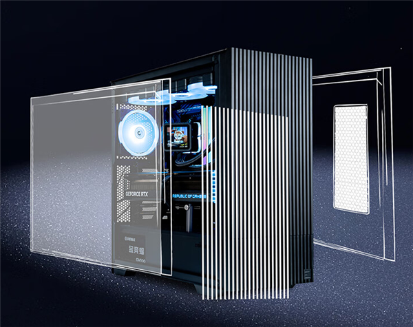 1599元 ZALMAN Z10 DS机箱上市：前面板配15.6寸大屏