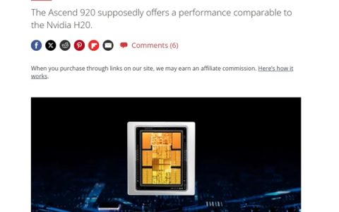 美国打压适得其反！NVIDIA H20禁运中国后 华为马上发布昇腾920替代