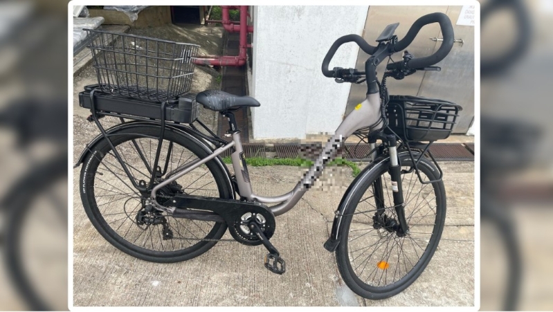 被截获的电动单车。