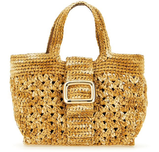 Roger Vivier Viv' Choc迷你Shopping Bag。（$18,900）