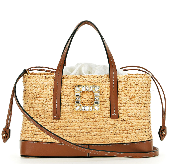 Roger Vivier Viv' Skate小号Shopping Bag。（$13,900）