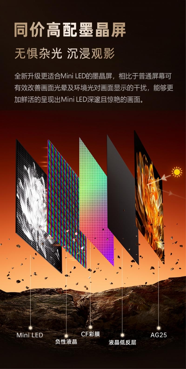  618最值得购买的电视创维 A5F艺术款 重塑中端市场艺术电视新标杆