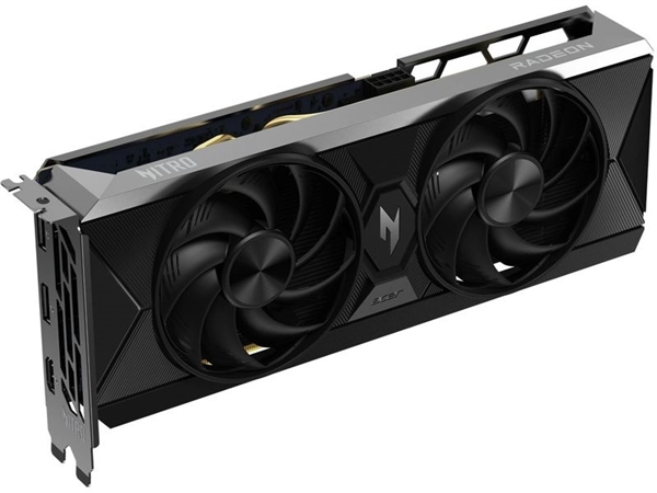 宏碁Nitro系列RX 9060 XT曝光：双槽双风扇设计