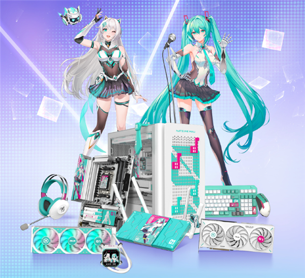 华硕发布五款中国专享版RTX 5060Ti/5070:初音未来 三白二黑