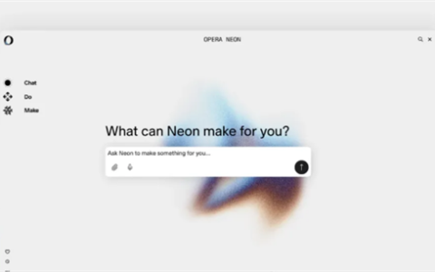 Opera发布AI浏览器Opera Neon：可写代码 创建网站