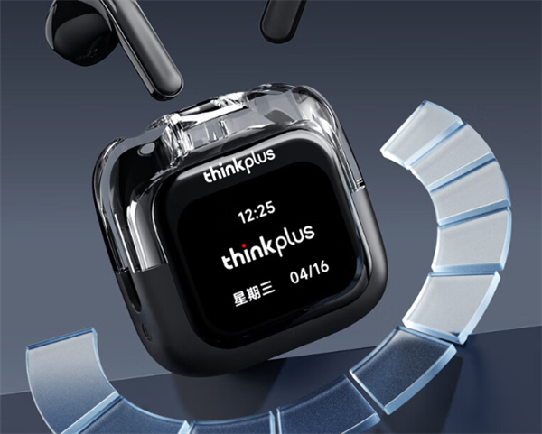 159元 联想推出thinkplus小彩盒智能触屏蓝牙耳机：可更换壁纸