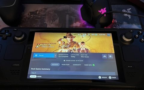 《夺宝奇兵：古老之圈》获Steam Deck认证