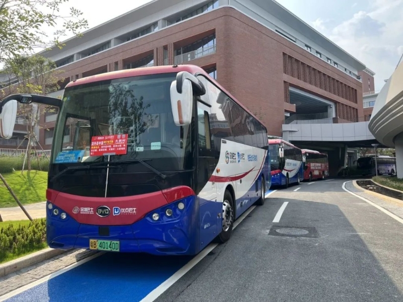 深圳全新“山姆口岸通”免费巴士专线开通，深圳湾口岸直达前海山姆。（示意图）