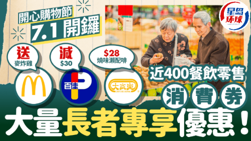 香港开心购物节7.1开锣！