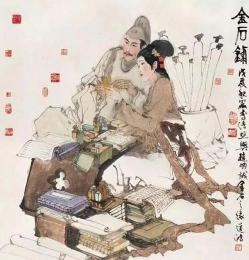 李清照与丈夫赵明诚的青梅之约