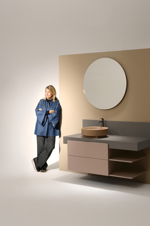 几何线条与大地色系共舞，勾勒多元浴室空间—杜拉维特2025全新Balcoon浴室系列