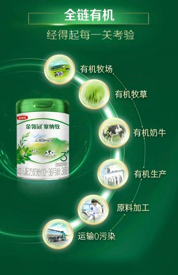 image 有机奶粉怎么选?揭秘金领冠塞纳牧的“有机纯净”成长密码