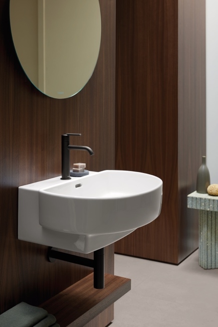 几何线条与大地色系共舞，勾勒多元浴室空间—杜拉维特2025全新Balcoon浴室系列