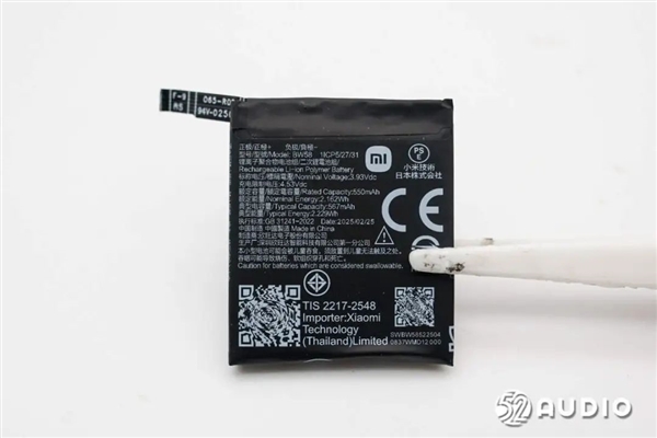 REDMI Watch 5智能手表拆解：全面采用小米自研玄戒系列方案