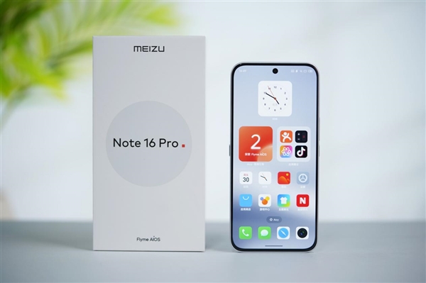 行业首款南德三防认证手机！魅族Note 16 Pro流云白图赏