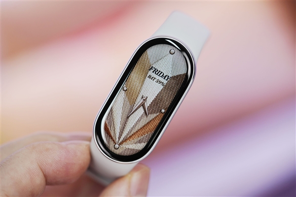 超窄四等边跑道屏！小米手环10 NFC版图赏